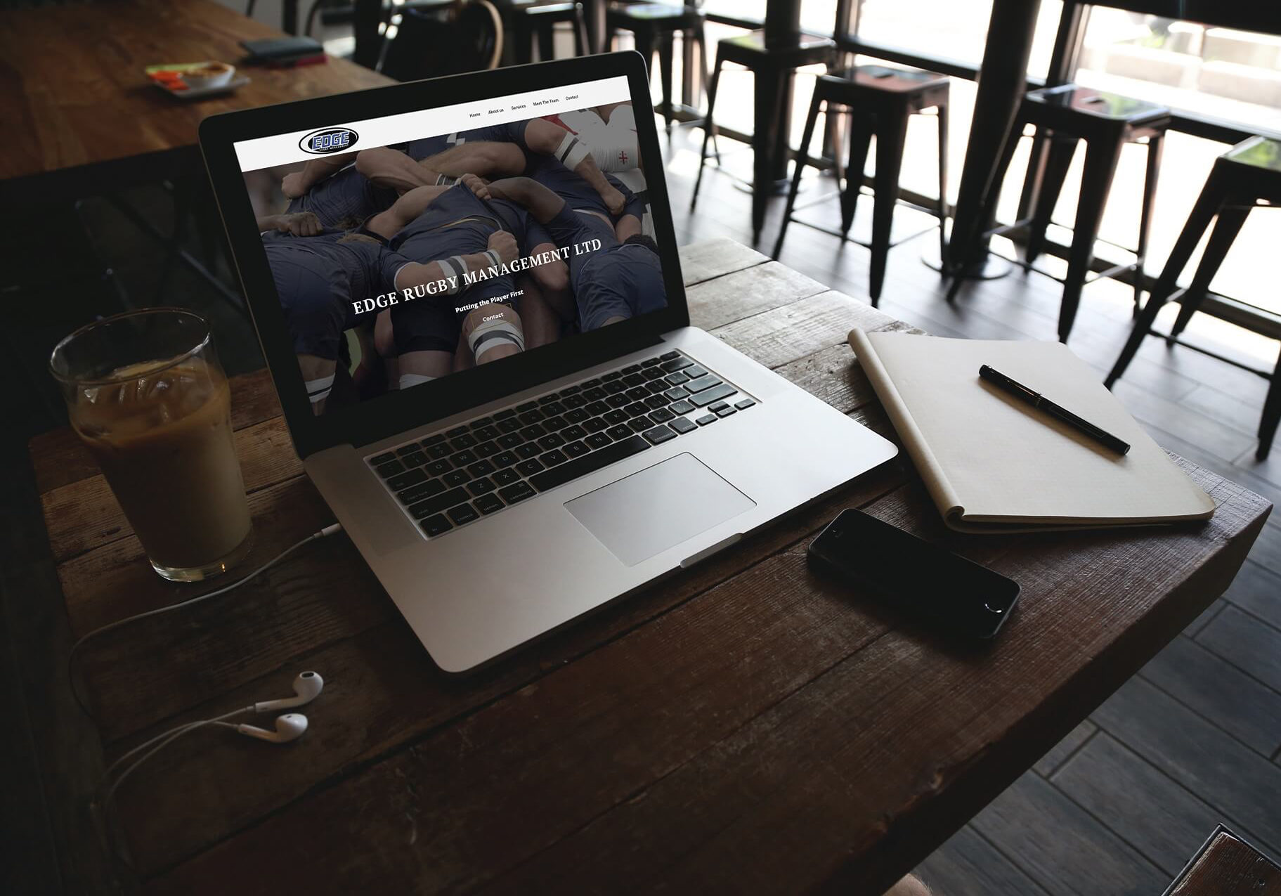 Edge Rugby Management - Web Design Featured Image
